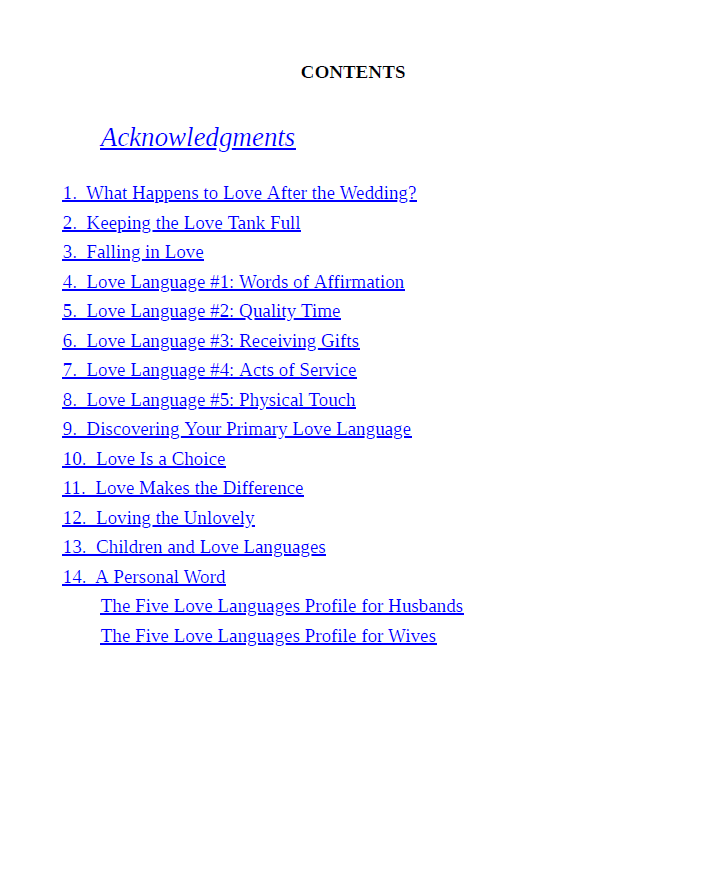 The Five Love Languages English & Hindi E-Book