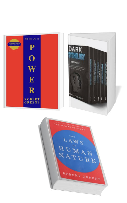 Dark Psychology 6 in 1, The 48 Laws Of Power, The Laws Of Human Nature E-Books